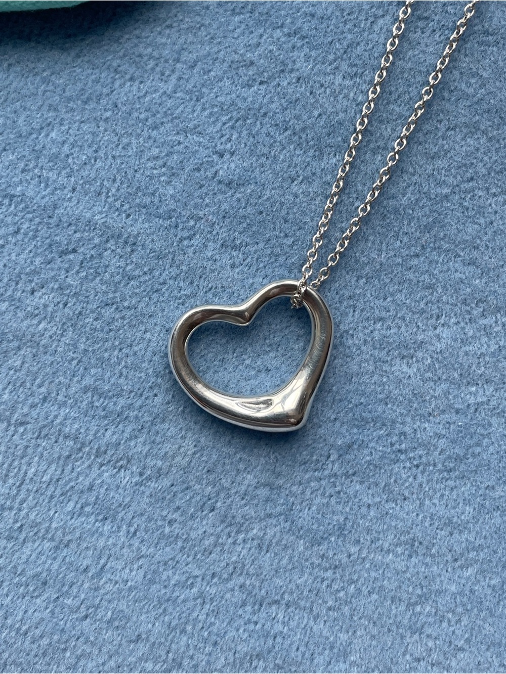 Tiffany & Co Elsa Peretti Open Heart Necklace